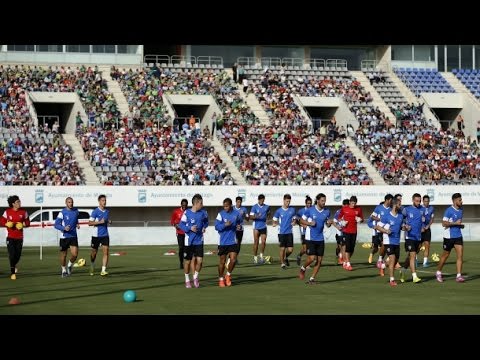 Entrenamiento Málaga