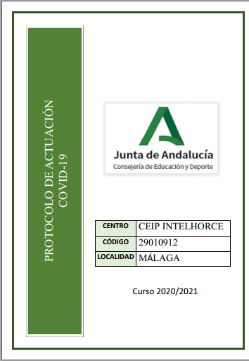 CEIP INTELHORCE Borrador Protocolo COVID 19