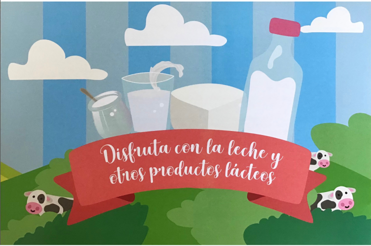 Folleto lácteos