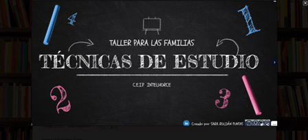 Taller para las familias