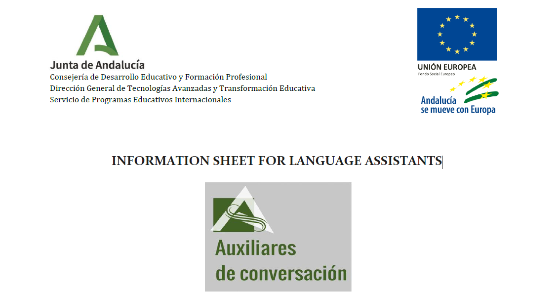 Information Sheet for Language Assistants